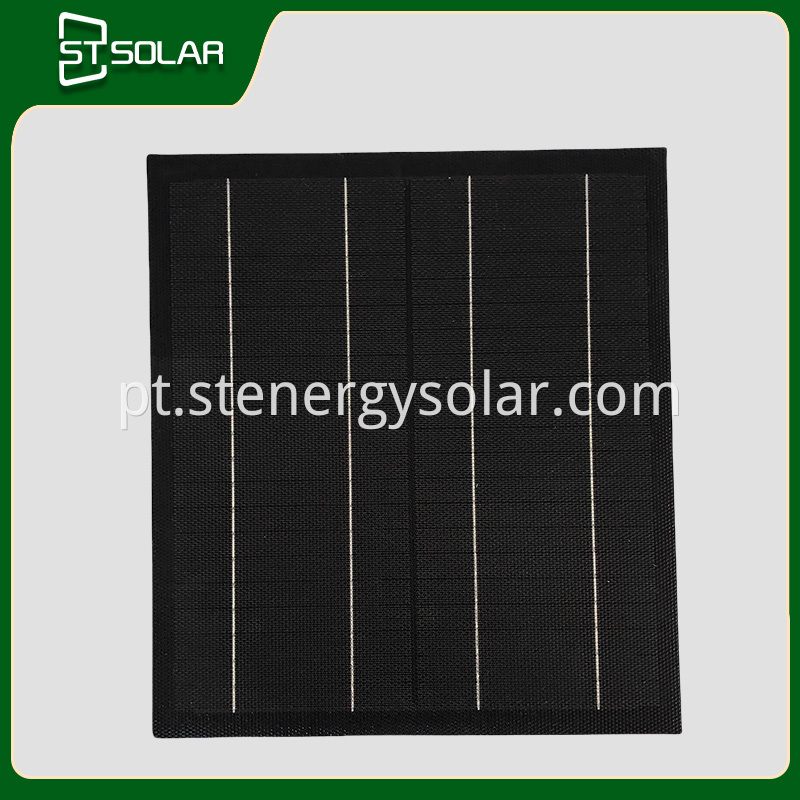 ETFE all-black single crystal 25w solar panel